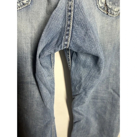 BKE Denim Marshall Mens Distressed Blue Jeans Men’s Size 36 X 32 - Picture 4 of 11